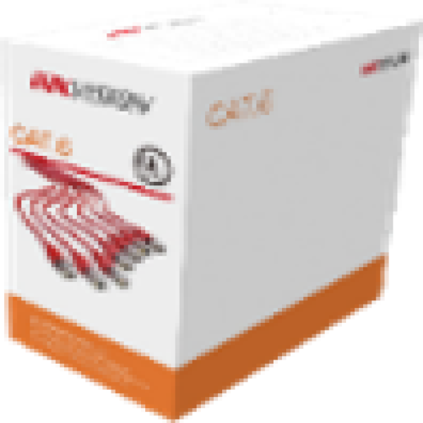 Cáp mạng chuyên dụng  CAT6 Hikvision 8 Lõi đồng nguyên chất 99.95% DS-1LN6-UU