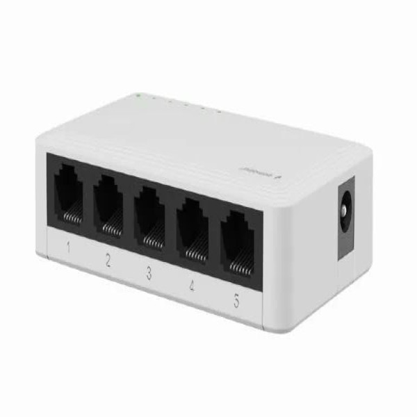 Switch mạng 5 cổng Fast Ethernet Hikvision DS-3E0105-O